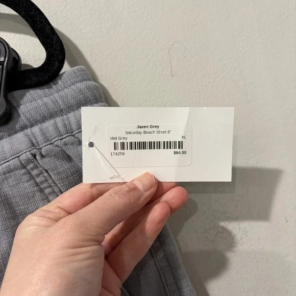 Marine Layer Casual XL Men's Gray Drawstring Waist 6" Cam Jacquard Shorts Beach - Picture 4 of 8